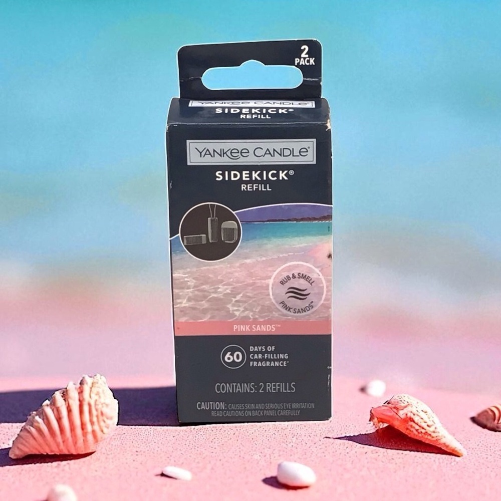 Yankee Candle Sidekick Collection Fragrance Refill 2-Pack, Pink Sands